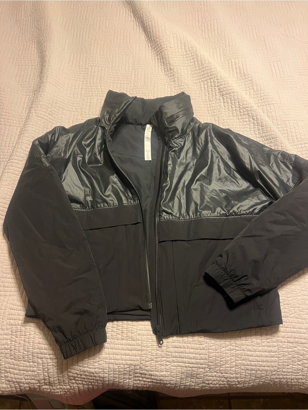 lululemon athletica Black Two-Tone Lightweight Jacket